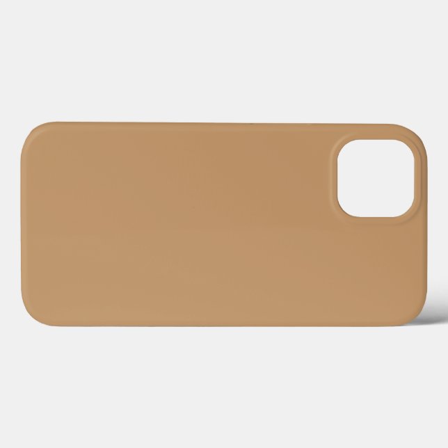Peach Tan Colour Block | Soft Wedding Design Case-Mate iPhone Case (Back (Horizontal))
