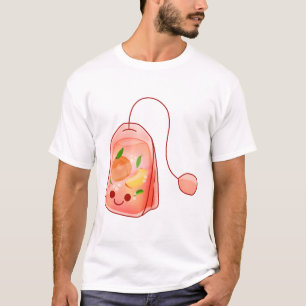 Peach Tea Bag T-Shirt