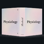 Peach & Teal Gradient Binder Cover Modern Design<br><div class="desc">Organize your notes and documents with this stylish peach and teal gradient binder cover. The smooth blend of soft peach and refreshing teal creates a modern, eye-catching look that stands out on any desk, classroom, or workspace. Perfect for school, office, or home organization, this binder cover adds both color and...</div>