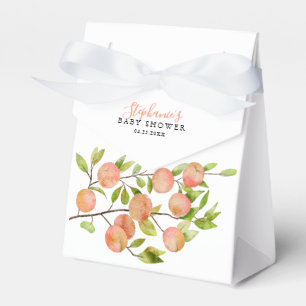 Peach Theme Baby Shower Favour Box