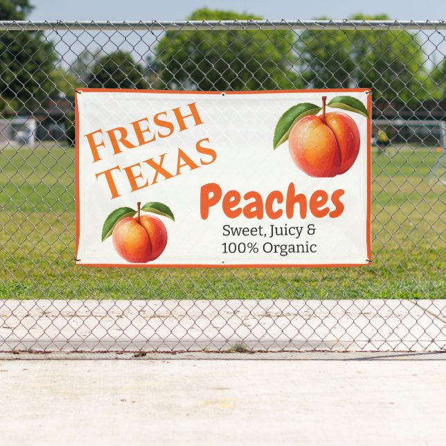 Peach Themed Business Banner (Insitu)