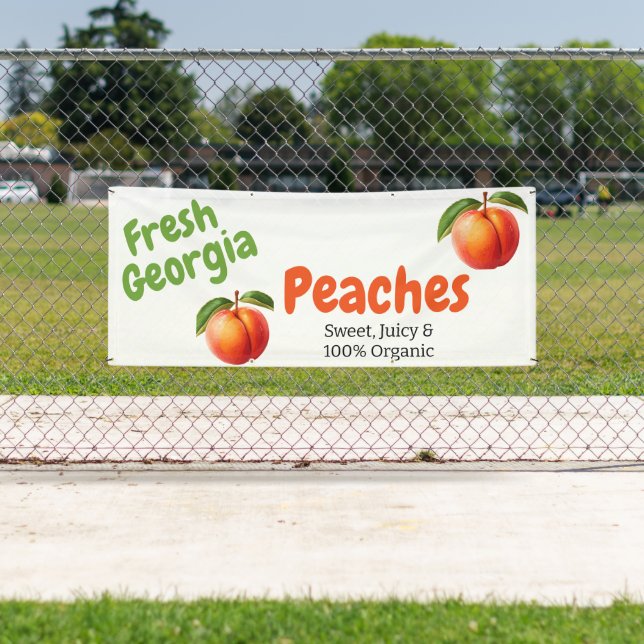 Peach Themed Business Banner (Insitu)