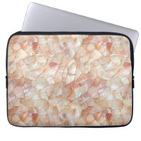 Peach-Toned Mother of Pearl Mosaic Foldable