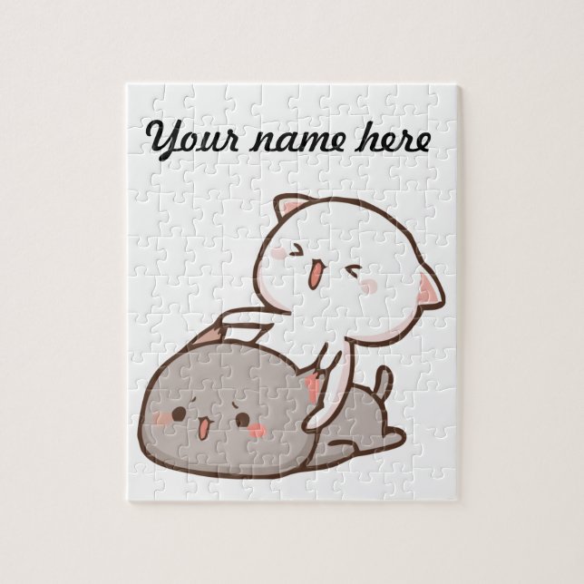 Peach Trolling Goma Puzzle (Vertical)