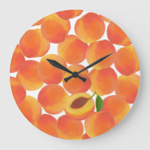 Peach Wall Clock