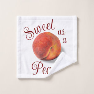 Peach Wash Cloth