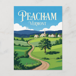 Peacham USA Postcard
