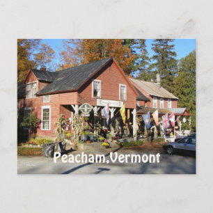 Peacham,Vermont Postcard
