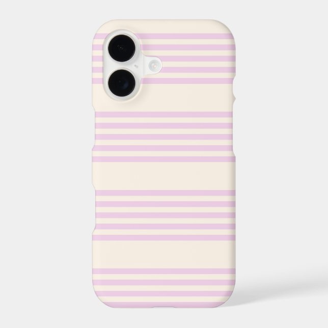 Peaches and cream five stripes pattern (Back)