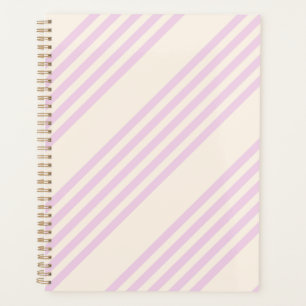 Peaches and cream five stripes pattern planner
