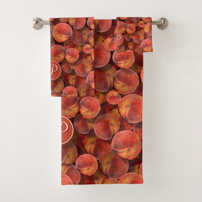 Peaches Bath Towel Set (Insitu)