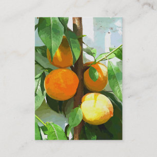 PEACHES BUSINESS CARD