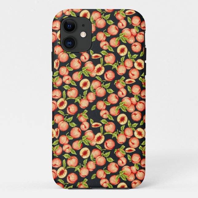 Peaches Case-Mate iPhone Case (Back)