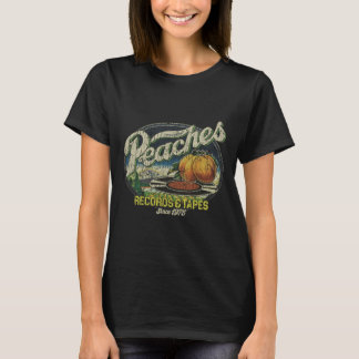 Peaches Enregistrements & ; bandes 1975 T-shirt
