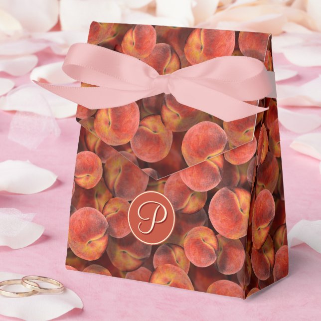 Peaches Favour Box (Wedding)