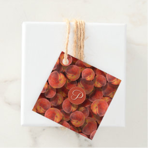 Peaches Gift Tag