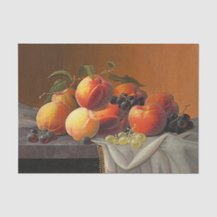 Peaches, Grapes, and Apples, Decoupage   Tissue Paper