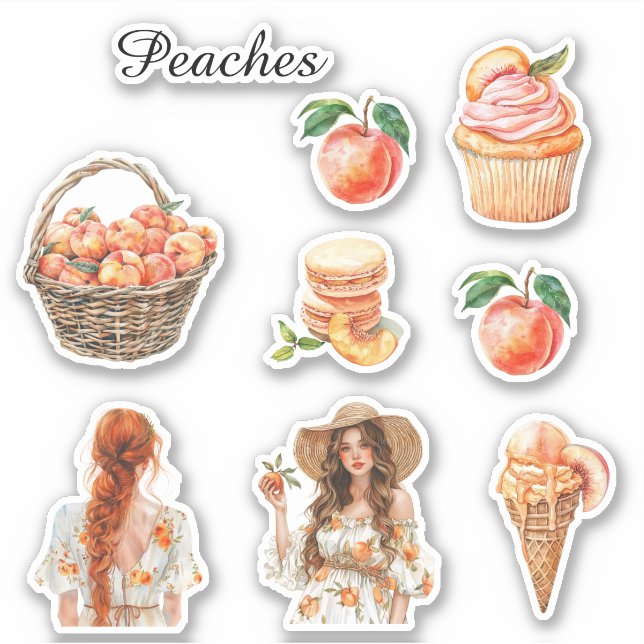 Peaches in a Basket (Front)