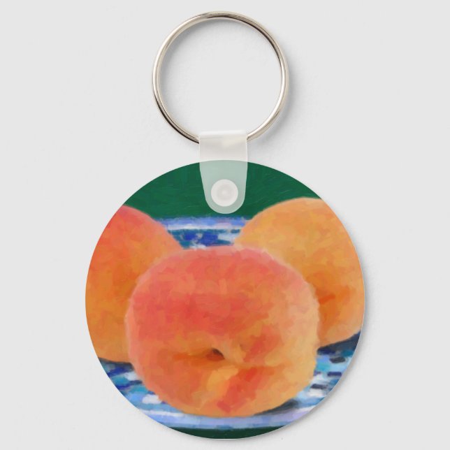 Peaches Keychain (Front)