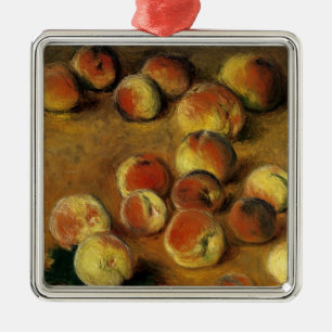 Peaches Metal Ornament