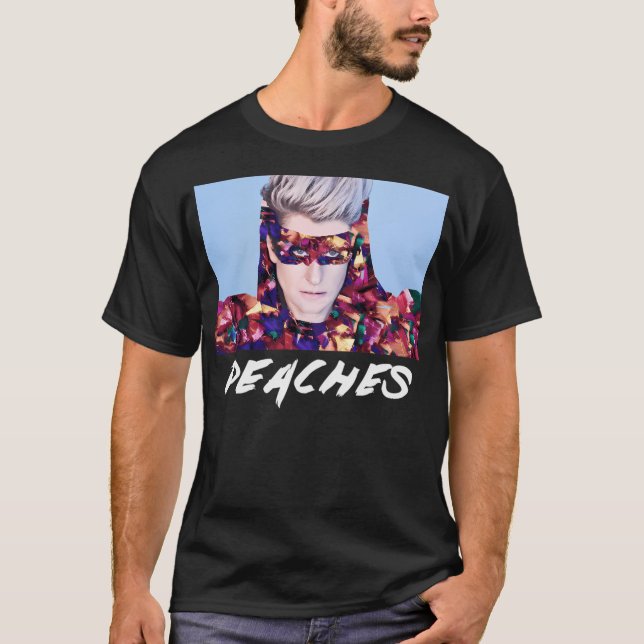 Peaches Music Singer T-Shirt (Front)