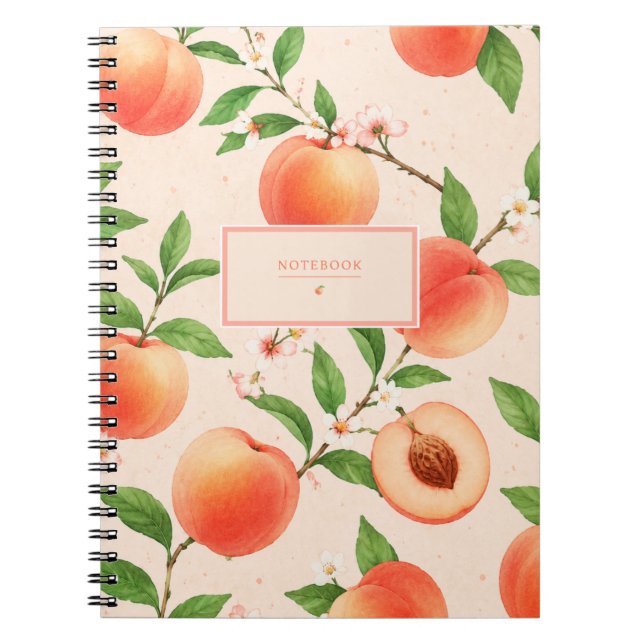Peaches Notebook (Front)