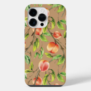 Peaches on the tree iPhone 14 pro max case
