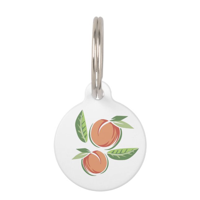 Peaches Pet Tag (Front)