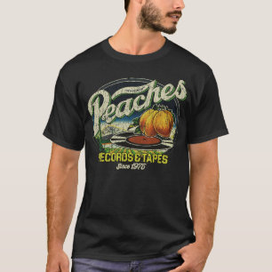 Peaches Records Tapes 1975 Baseball T-Shirt