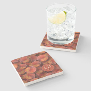 Peaches Stone Coaster