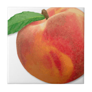 peaches tile