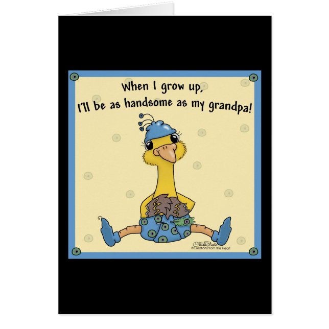 Peachick Handsome like Grandpa (Front)