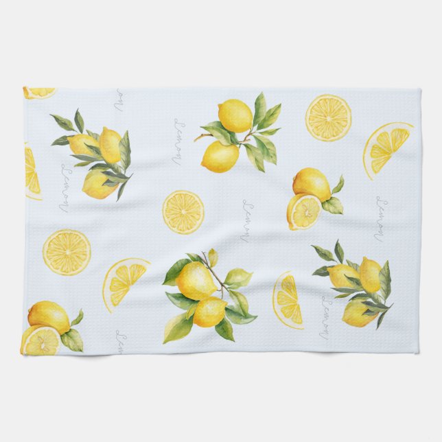 Peachify Lemon Kitchen Towel (Horizontal)