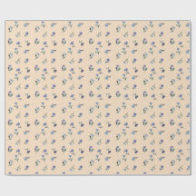 Peachify Pastel Blooms Wrapping Paper