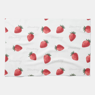 Peachify Strawberry Kitchen Towel