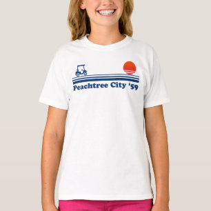 Peachtree City Georgia Lifestyle Golf Cart Sunset T-Shirt