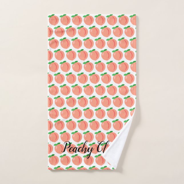 Peachy Clean handtowel Hand Towel (Hand Towel)