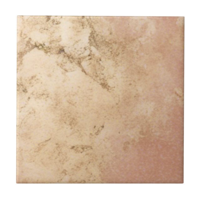 Peachy Marble Elegance Tile (Front)