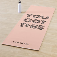 Peachy Pink Custom YOU GOT THIS Motivational