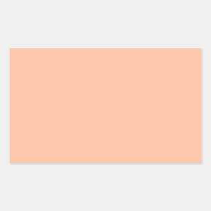 Peachy Skin Tone Solid Trend Colour Background Sticker