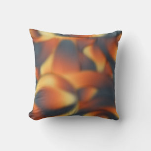 Peachy Sumo Throw Pillow