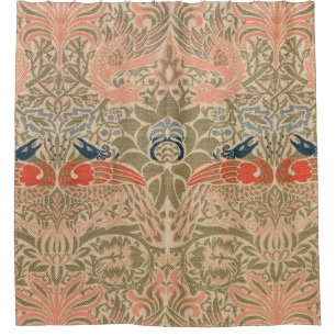 Peacock And Dragon (1878) By William Morris