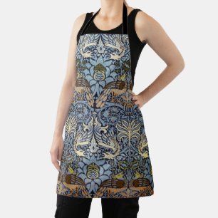 Peacock and Dragon, William Morris Apron