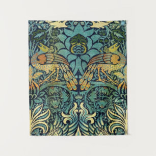 Peacock And Dragon William Morris Tapestry