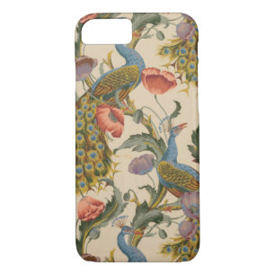 Peacock and Flower Case-Mate iPhone Case