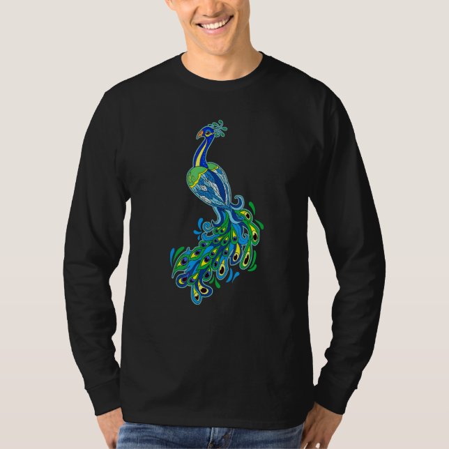 Peacock  Animals T-Shirt (Front)