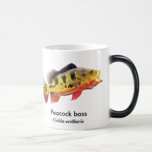 Peacock bass magic mug