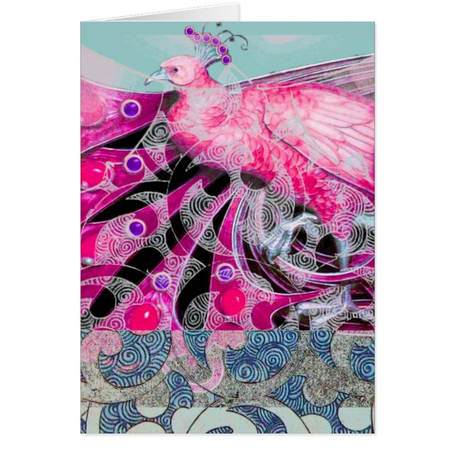 PEACOCK BLEU ROSE AVEC DES CHEMISES FLORALES ET GÉ (Devant)