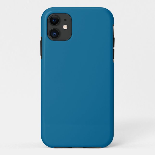 Peacock Blue Case-Mate iPhone Case (Back)