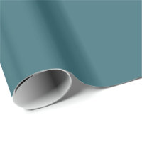 Peacock Blue Dark Aqua Deep Teal Solid Plain Colou